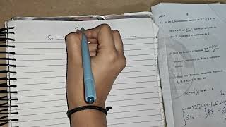 Sequence And Series PYQs | Bsc. Hons. Maths | DU | 2nd year | Q4 (a) Convergence and Continuity 