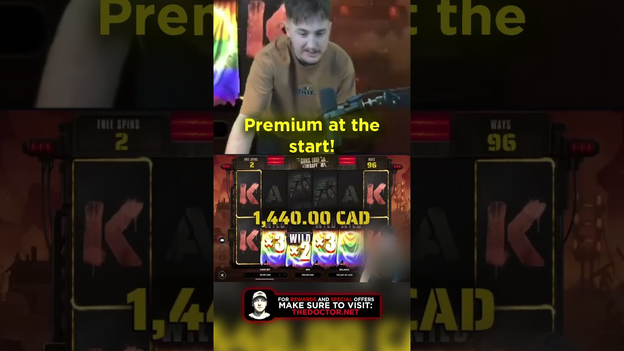 DECENT SETUP on Guns, Love and Theraphy SLOT!