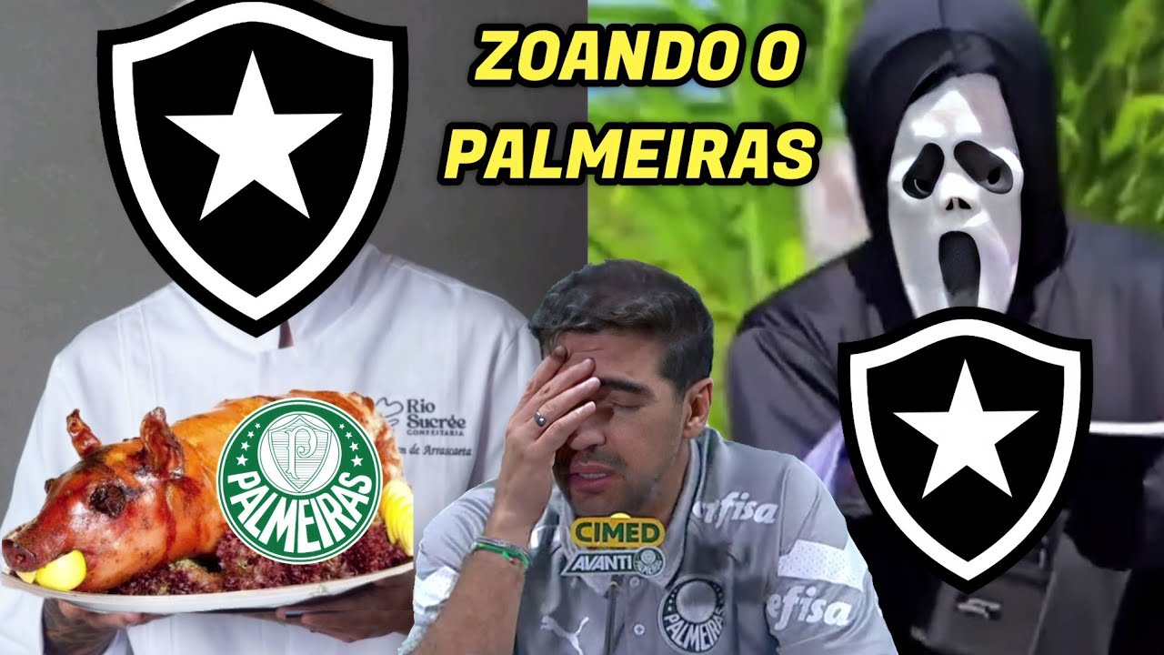 PALMEIRAS ELIMINADO DA LIBERTADORES/ PALMEIRAS 2X2 BOTAFOGO • MELHORES ...