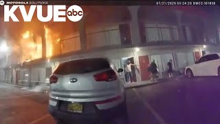 White Settlement officers praised for heroic rescue after suspected arson led to motel fire