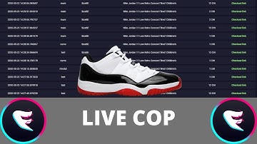 Fleek Framework Live Cop | Jordan 11 Low Concord Bred | 05/25