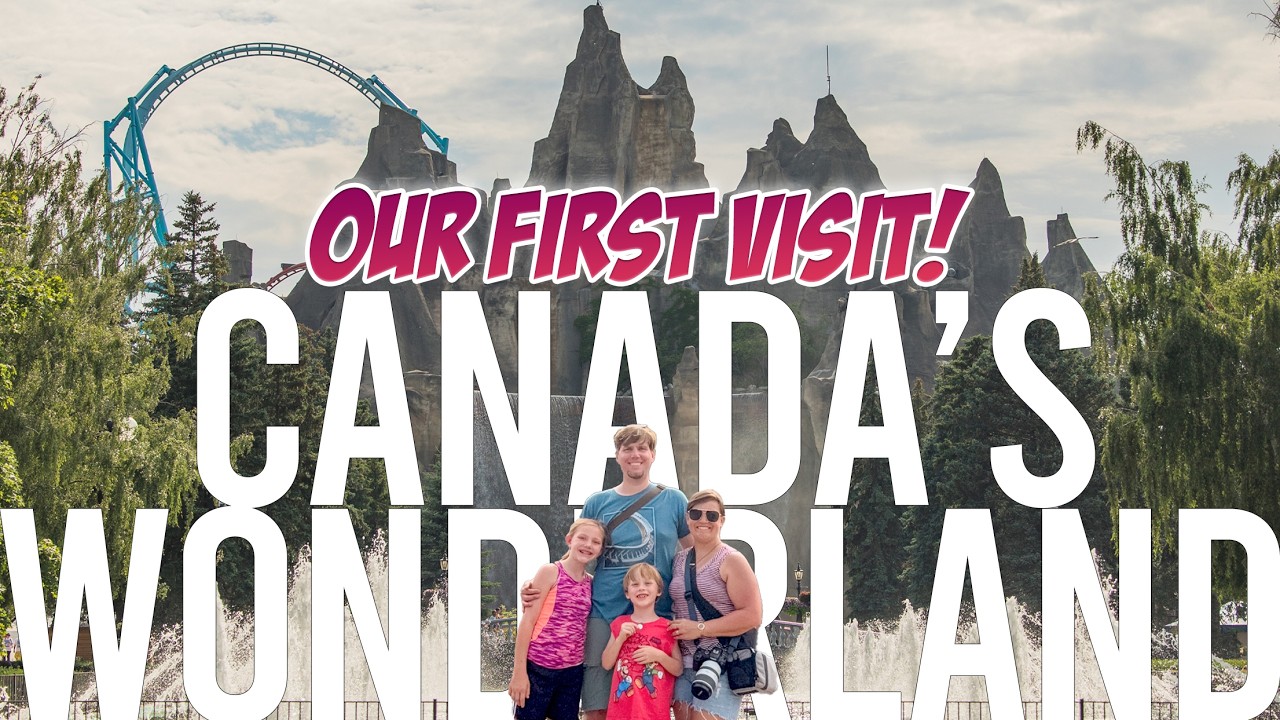 FIRST Visit to Canada's Wonderland (& AlpenFury!) 2025 Family Vlog
