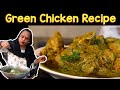 Green Chicken Gravy | Hara Chicken Masala | Green Masala Chicken | Street Food Zaika