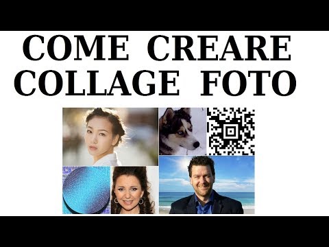 Video: Come Creare Un Collage
