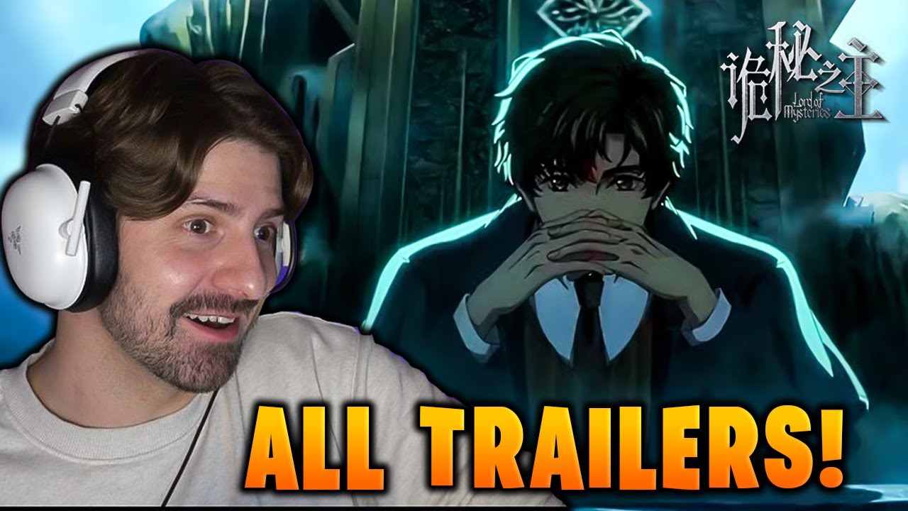 Reacting to All Lord of Mysteries Trailers 1-4 for The First Time