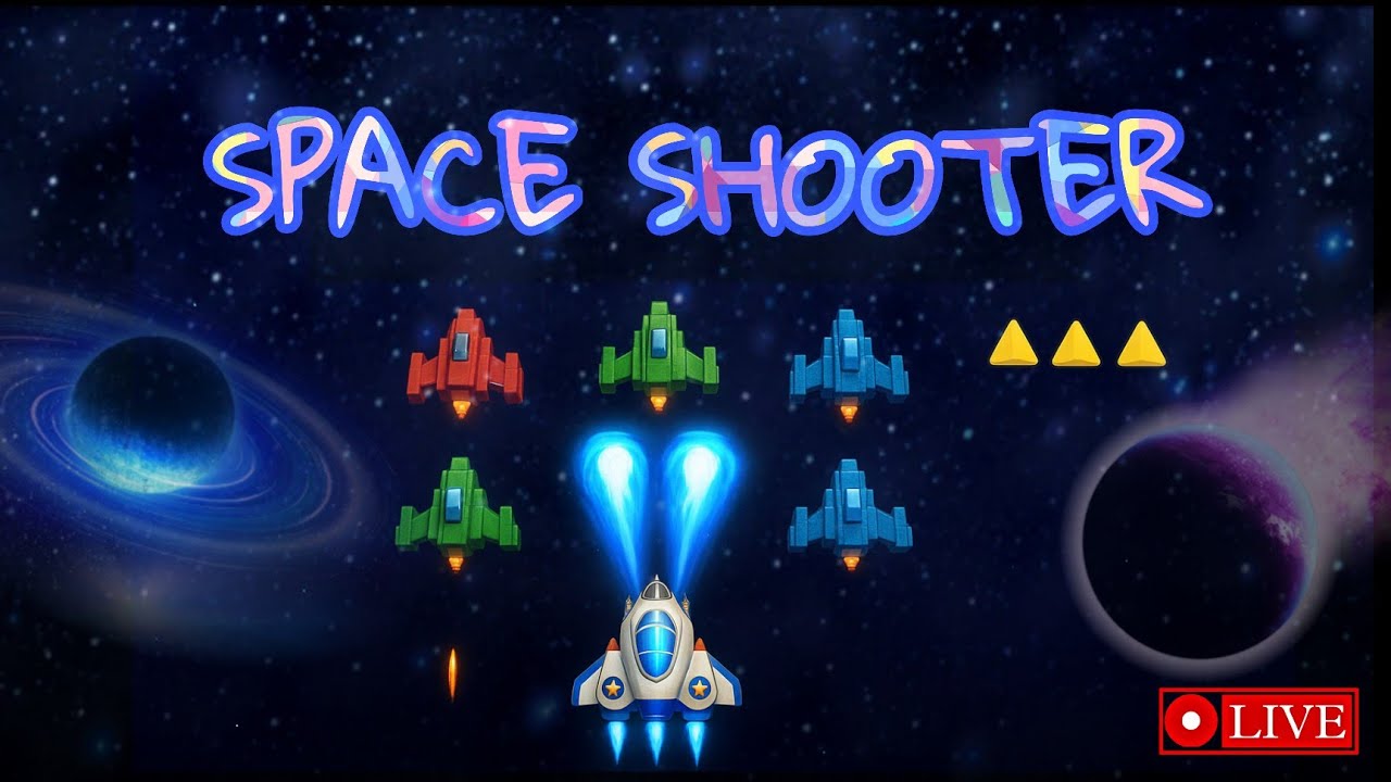 space shooter game live stream 🚀 #gamingfun - YouTube
