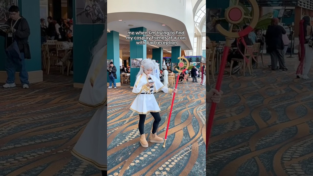 where my party at? | Frieren Cosplay #frieren #anime #cosplay #hamucotton