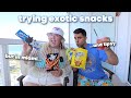 TRYING EXOTIC SNACKS IN MIAMI  *WITH SAMANTHA JO*