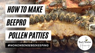 How To Make Pollen Patties - BeePro Pollen Patties - Pollen Substitute screenshot 1