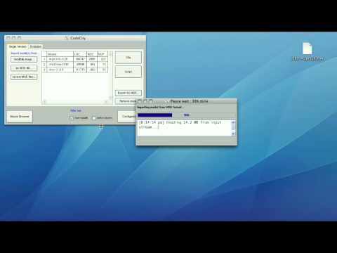 Model import in CodeCity
