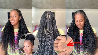 Quick & Easy Invisible Crochet Feather Burmese Hair Ft @ulahair