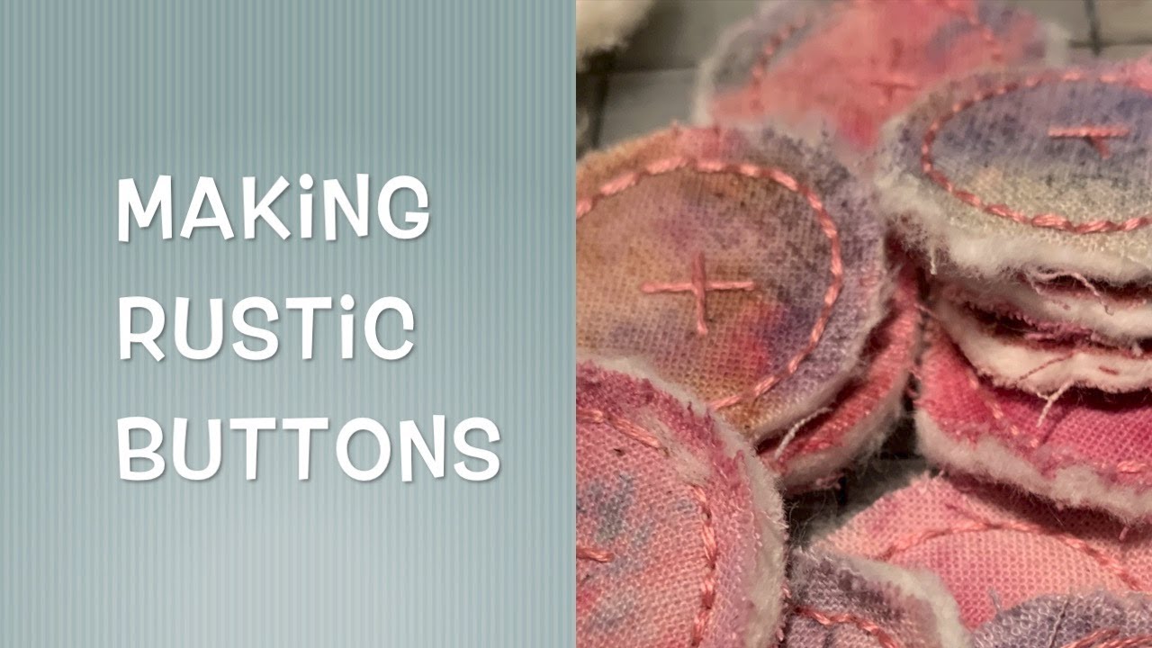 Making Rustic Buttons - YouTube