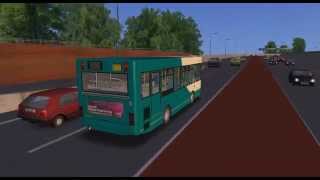 Omsi 1 tour (047) Arriva Dennis Dart pointer in Sutton Coldfield Map Birmingham 伯明翰