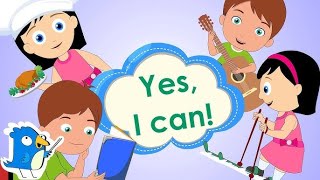 🐔Let's rock Action Verbs Song - Educational Children Song - Learning English for Kids