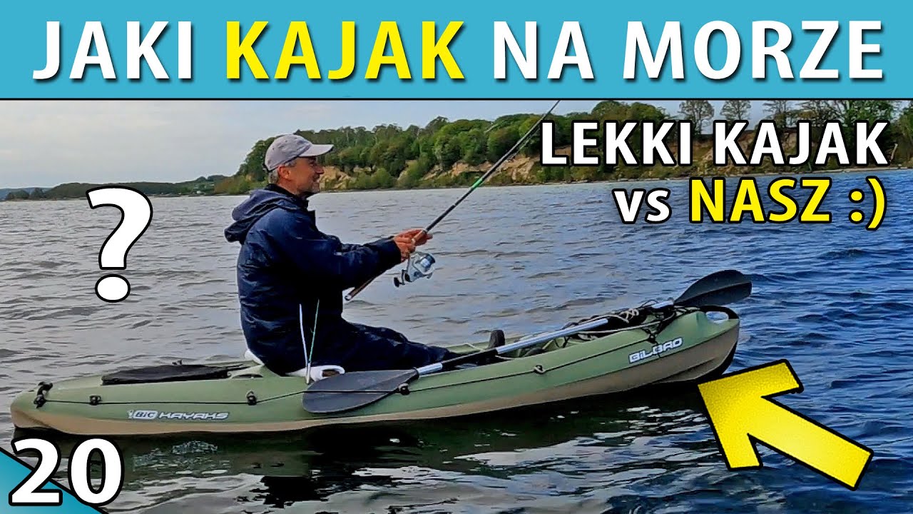 KAJAK MORSKI ➤ 2 kajaki wędkarskie - porównanie