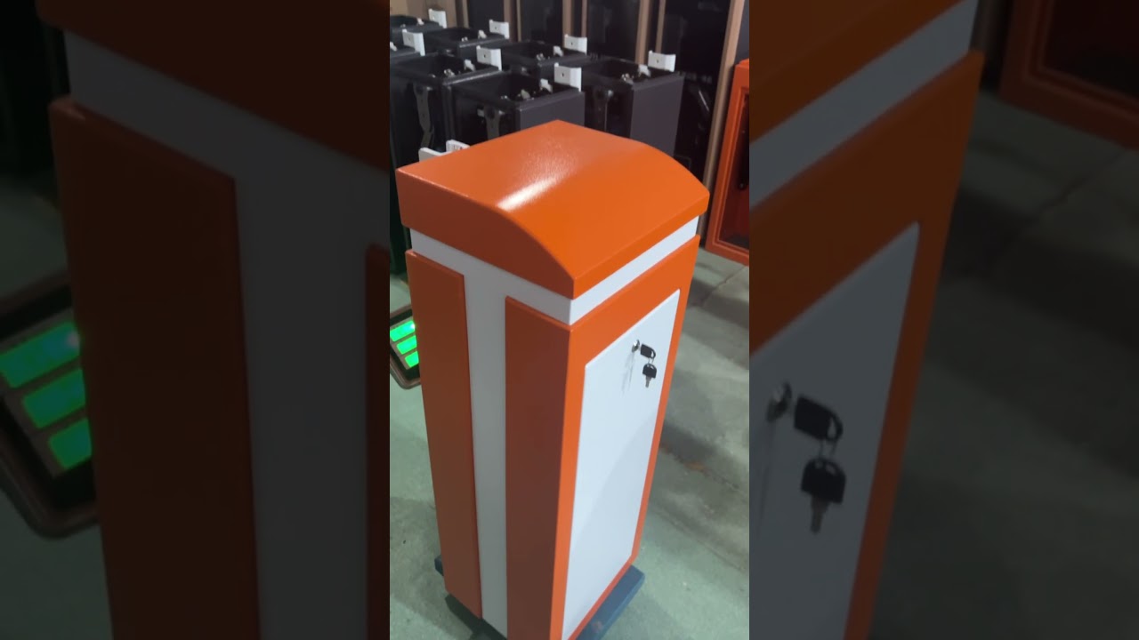 0.6S High-Speed Barrier Gates, Fast Barrier Gates, orange cabinet, 3m carbon fiber foam rod, KKH3017