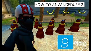 Garry's mod tutorial | how to put dupes in to advanced duplicator 2 folder Garry's mod