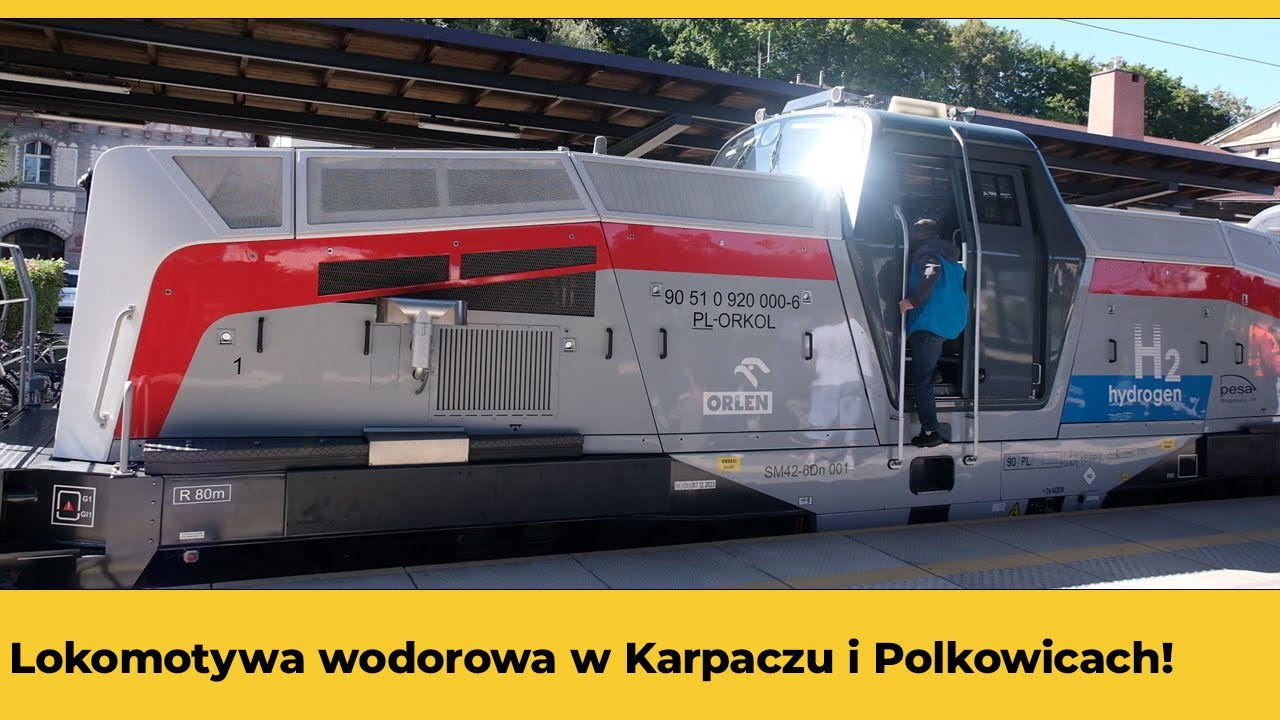 Lokomotywa wodorowa w Karpaczu i Polkowicach!