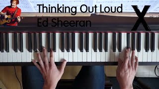Ed Sheeran - Thinking Out Loud - Piano Cover