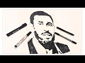 رسم الفنان كاظم الساهر رسم الفنان كاظم الساهر