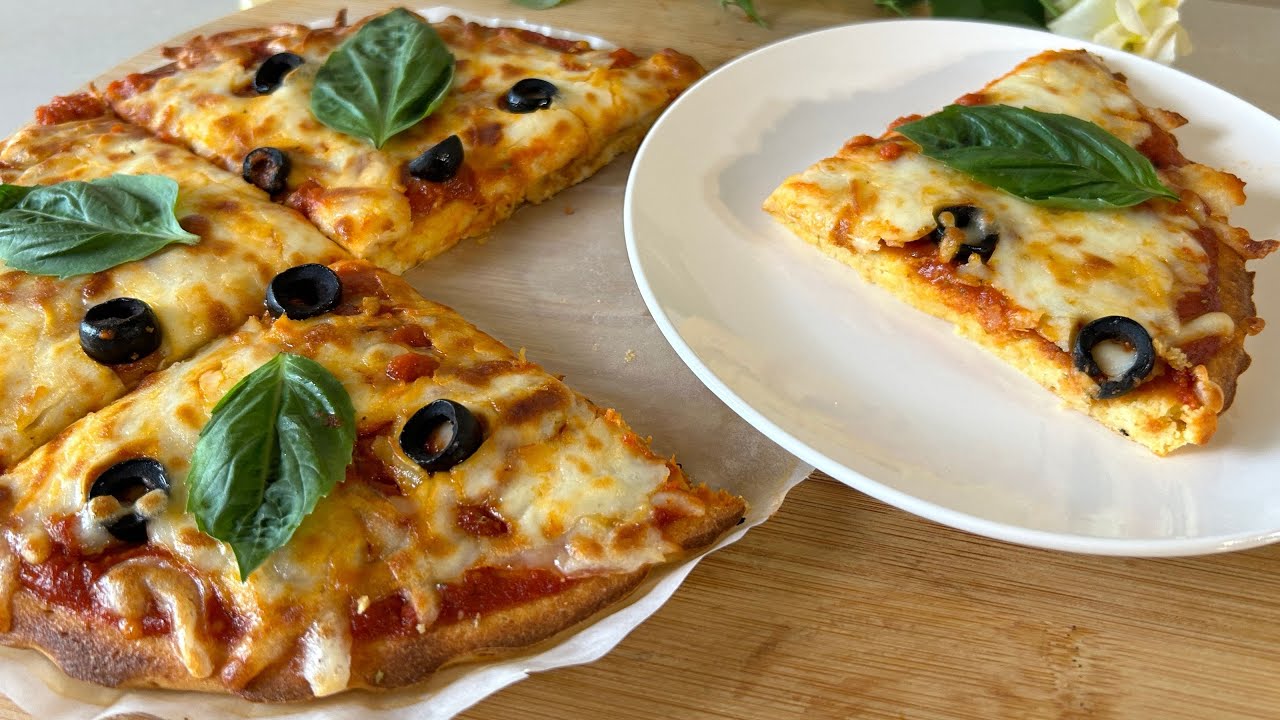 100% Chickpea Pizza Crust | A Protein-Packed and Gluten-Free Alternative to Refined Pizza❗️