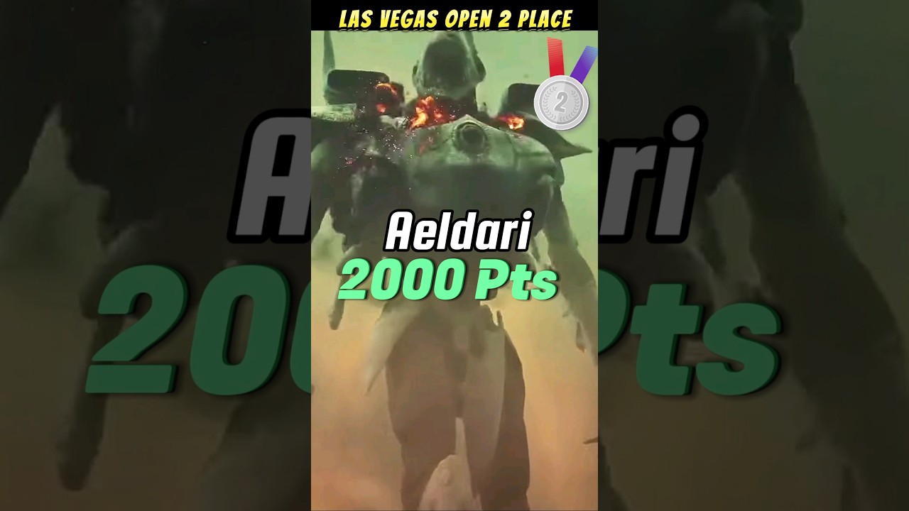 Aeldari 2000 points army 