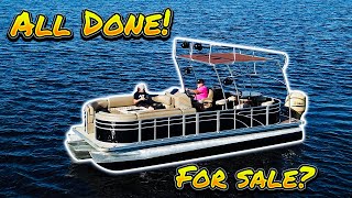 I Turned a Pontoon Boat into the Ultimate Party Barge  Episode 14