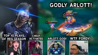 STREAMERS reaction to SANFORD'S GODLY ARLOTT!😱😱