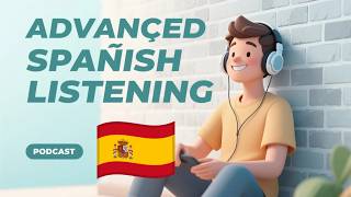 21-Minute of Advanced Spanish Listening Practice (C1 Level) || Podcast for Fluency