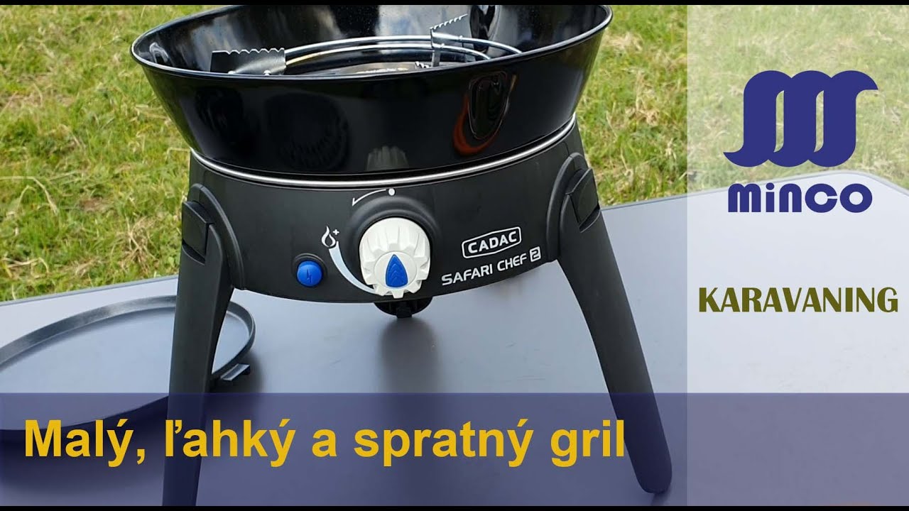 Malý a ľahký kempingový gril CADAC SAFARI CHEF 2