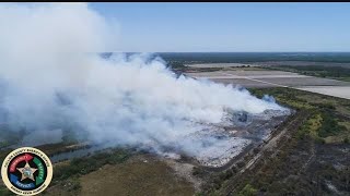 Wildfires spreading towards I-75, threatening buildings in Collier County