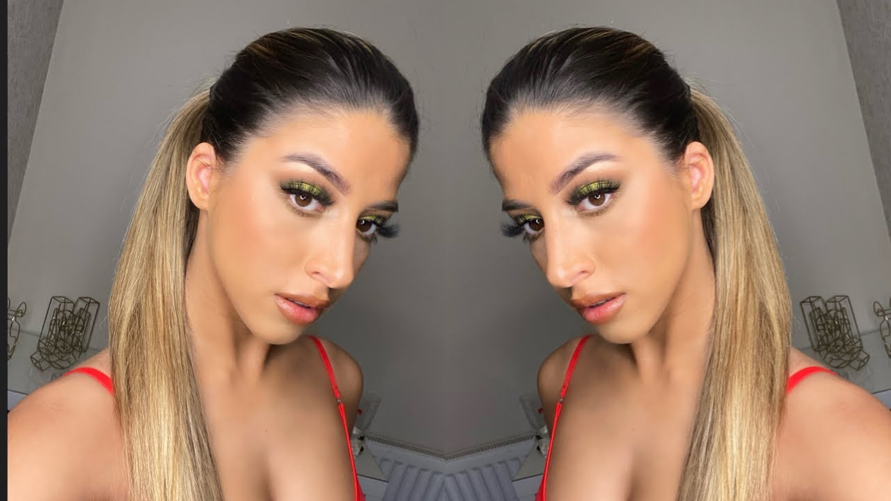 Chatty green smokey eye makeup tutorial|  Shannon Singh