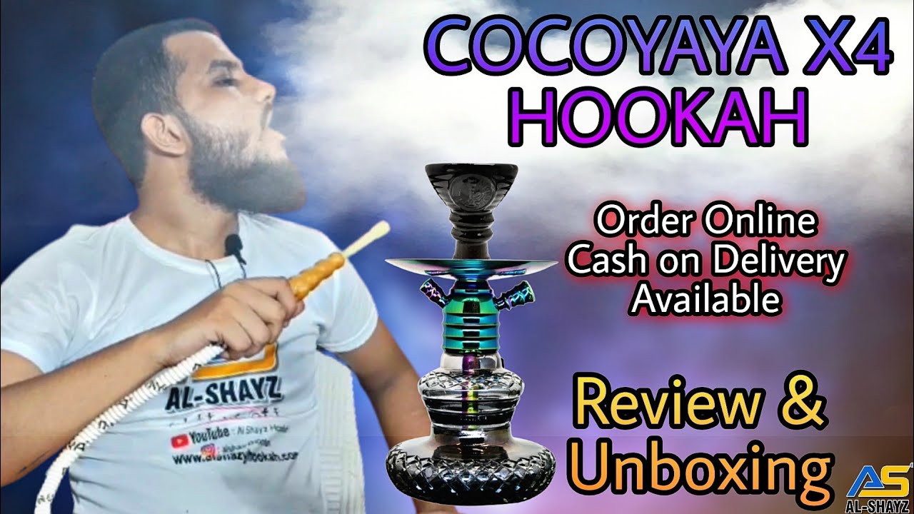 Cocoyaya Hookah Unboxing X4 Hookah X Series How to Setup Hookah
