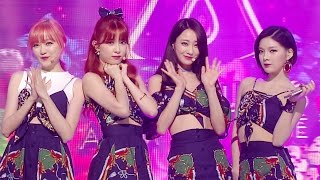 'UNIT' 9MUSES A (Nine Musi A) - Lip 2 Lip (lips on lips) @ Popular Inkigayo 20160821