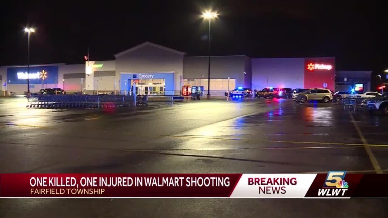 Police 1 dead, 1 injured in shooting at Walmart in Fairfield Township