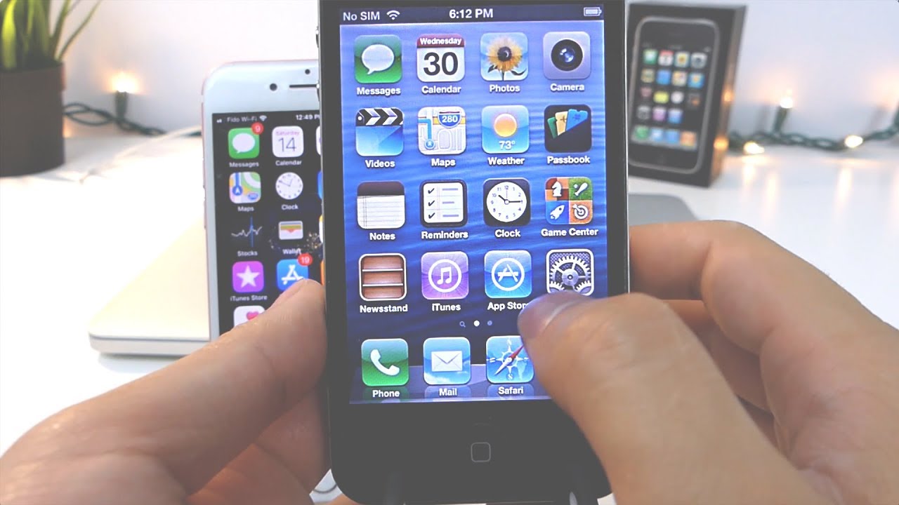 Throwback to iOS 6, Now iOS 11.1 - Major Changes in 5 Years!