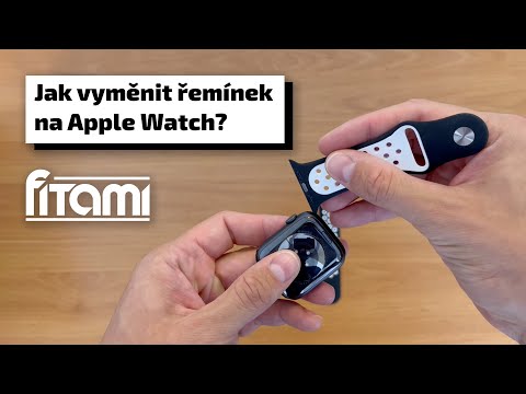 Video: Jak odstraním řemínek z Apple Watch 4?