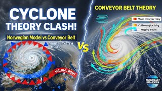 Extratropical Cyclones: Norwegian Model vs. Conveyor Belt Theory Explained!