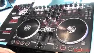 Reloop Terminal Mix 2  2 Deck Serato Performance Controller @ MUSIKMESSE 2012 with DJkit tv