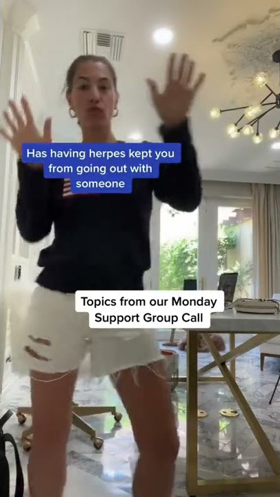 Love our Monday support group calls for people living with herpes