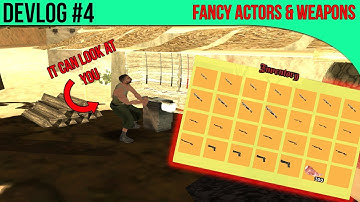 Fancy Actors & Weapon System - SAMP DevLog #4