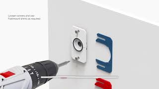 How To Install Slx-F1.5R Female Clip For Drywall And Plywood Into The Slx Male Clips