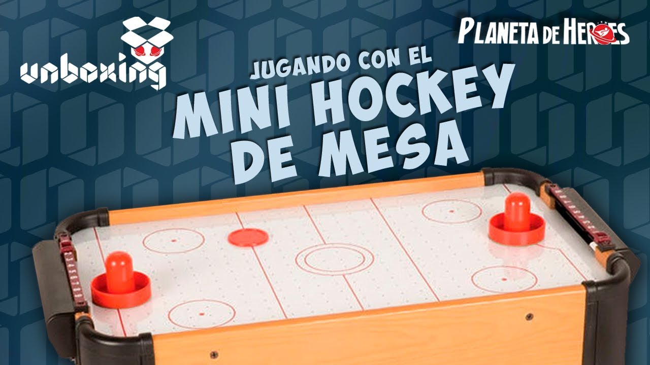 Unboxing Mini hockey de mesa de Héroes YouTube