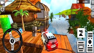 Police Jeep Racing Stunt 3D 4x4 Ramp Stunt -  Impossible Stunts Game - Android GamePlay screenshot 5