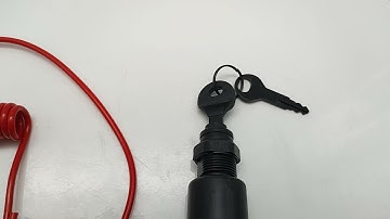 JSProxam Ignition Key Switch  Safety Lanyard  Evinrude Replacement For Johnson OMC 5005801 175974