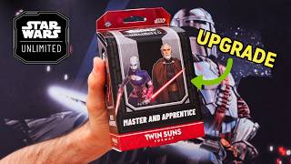 Master and Apprentice Upgrade 🚀 Upgrading the Twin Suns Star Wars: Unlimited Starter Deck