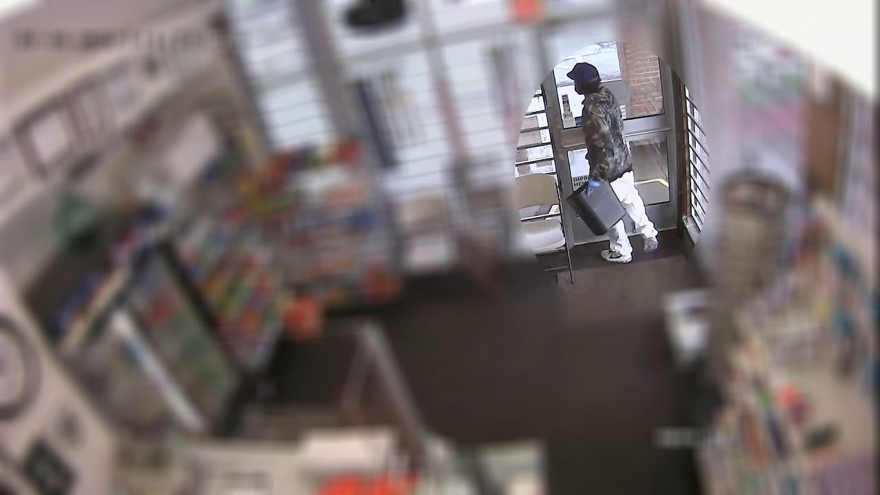 Armed Robbery of Cherry Hill Pharmacy (Suspect Leaves) YouTube