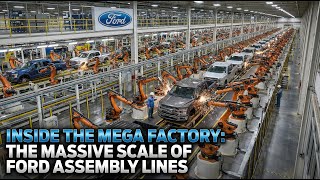 Inside the Mega Factory: The Massive Scale of Ford Assembly Lines