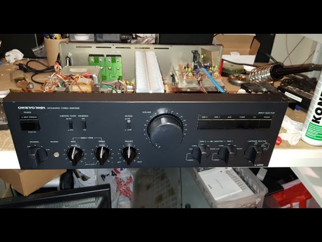 ONKYO Integra A 819GTR #2 - YouTube