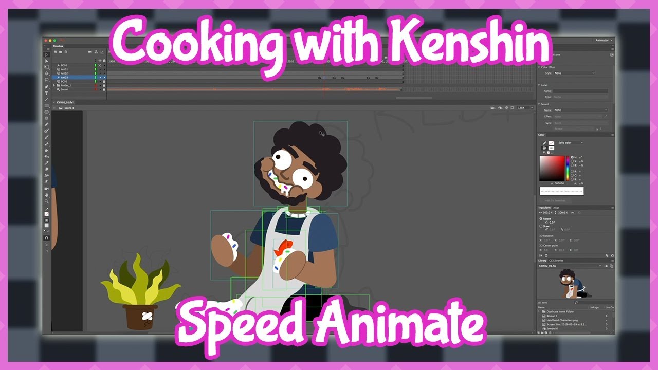 Behind the Scenes: Cooking with Kenshin Speed Animate